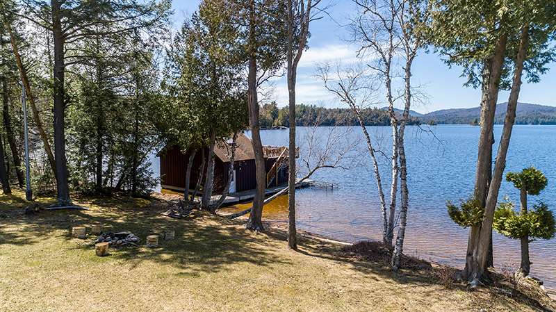 Alpenglow Lakeside Lodge A Boathouse From House 1