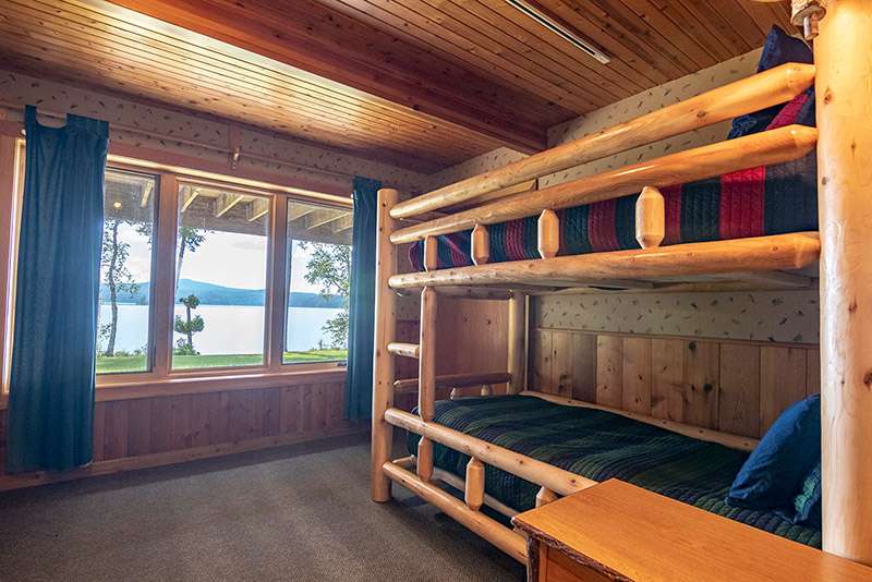 Alpenglow Lakeside Lodge Bedroom Bunks LowerFloor 1