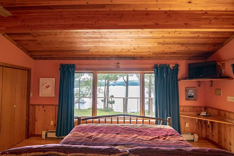 Alpenglow Lakeside Lodge Bedroom Master View 1
