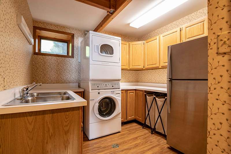 Alpenglow Lakeside Lodge LaundryRoom LowerFloor 1
